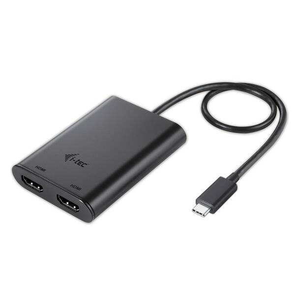 Redukce i-tec USB-C/2x HDMI černá

