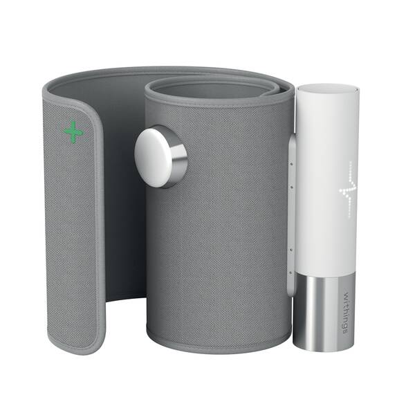 Tlakoměr na paži Withings Wi-Fi, BPM Core (EKG,SPO2), (WPM04-all-Inter) šedý/bílý

