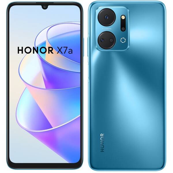 Mobilní telefon HONOR X7a 4 GB / 128 GB modrý

