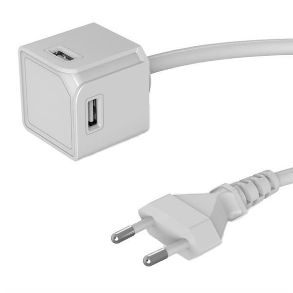 Nabíječka do sítě Powercube 4x USB bílá

