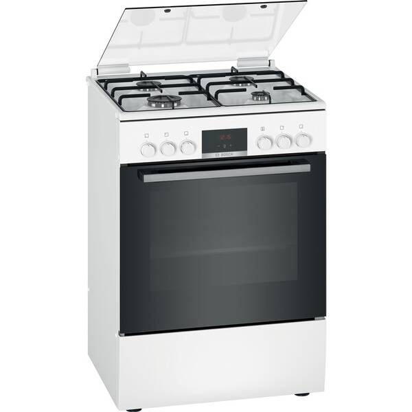 Kombinovaný sporák Bosch HXN39AD21 bílá barva
