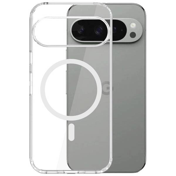 Kryt na mobil 3mk Armor MagCase na Google Pixel 10/10 Pro průhledný

