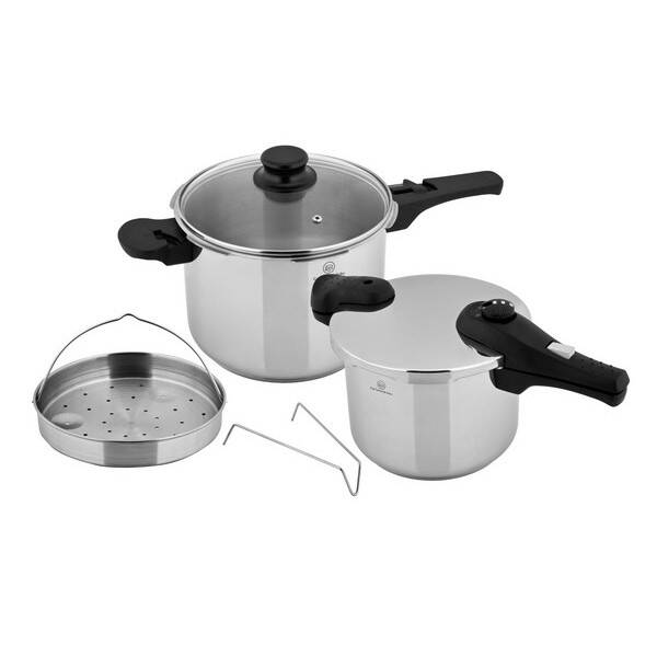 Tlakový hrnec CS Solingen CS-045906, 4 + 8 l 

