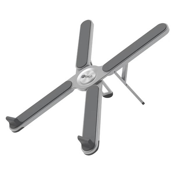 Podstavec pro notebooky C-Tech Quallis 15.6" hliník

