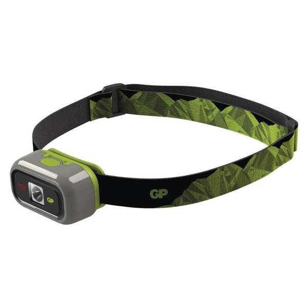Čelovka GP 1× Osram LED + červená LED 

