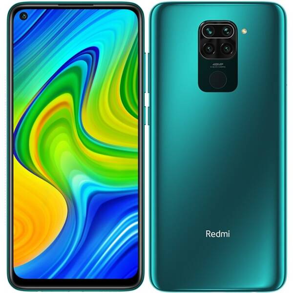 Mobilní telefon Xiaomi Redmi Note 9 128 GB zelený

