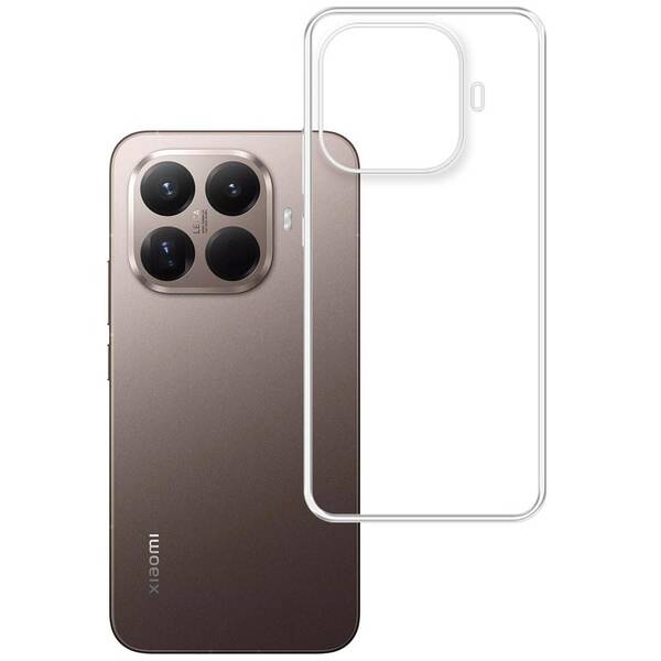 Kryt na mobil 3mk Clear Case na Xiaomi 15T Pro průhledný

