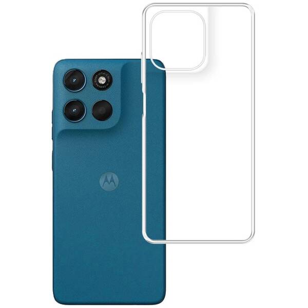 Kryt na mobil 3mk Clear Case na Motorola Moto G57 Power průhledný

