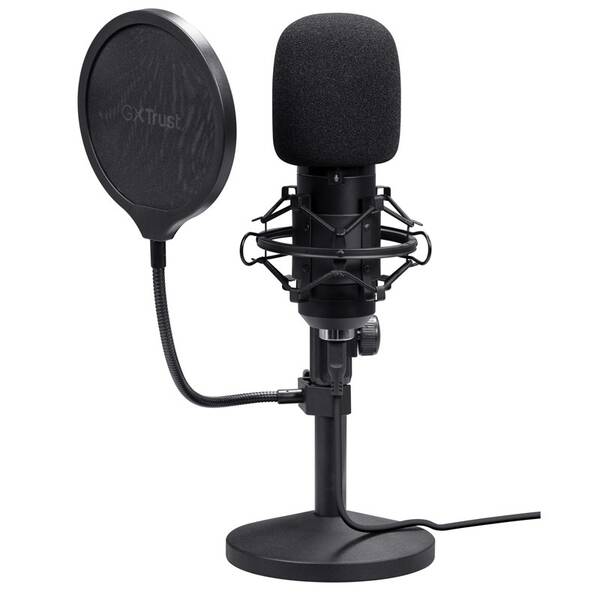 Mikrofon Trust GXT269 Emita II, USB-C černý

