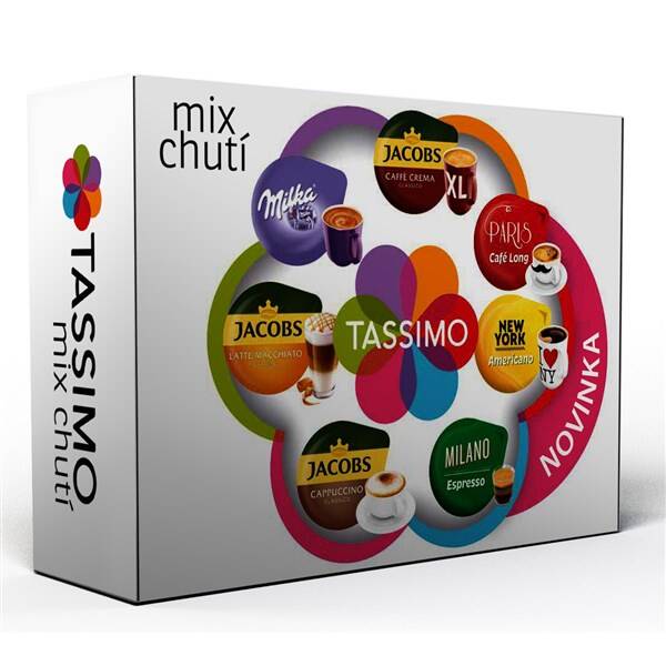 Kapsle pro espressa Tassimo Variační box 
