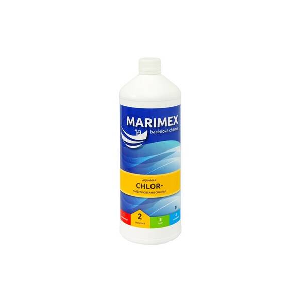 Bazénová chemie Marimex AQuaMar Chlor 1,0 l 

