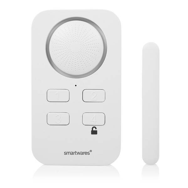 Senzor Smartwares dveřní/okenní alarm SMA-40252 bílý

