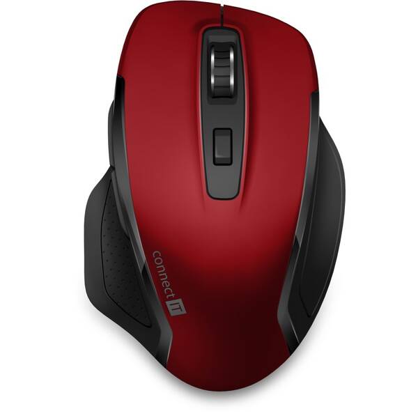Myš Connect IT Dual SmartSwitch USB/USB-C červená barva
