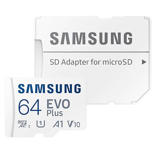 Paměťová karta Samsung 64GB UHS-I U1 (130R)/30W + SD adaptér 

