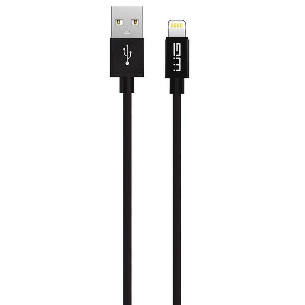 Kabel WG USB-A/Lightning, 1 m černý

