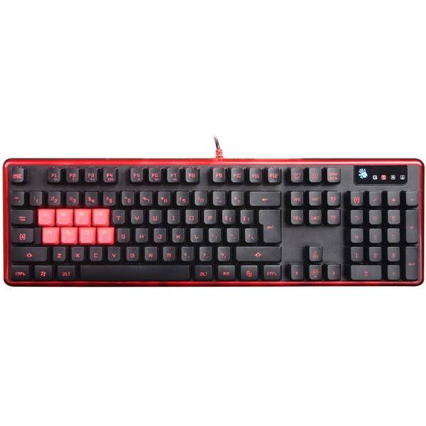 Klávesnice A4Tech Bloody B2278, USB, CZ černá

