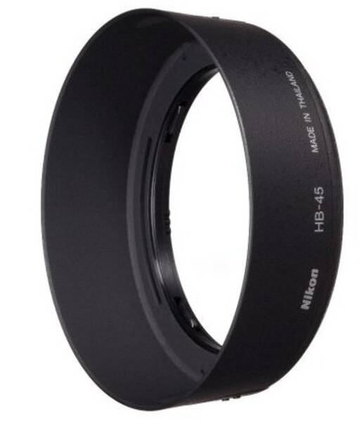 Sluneční clona Nikon HB-45 BAJONETOVÁ pro AF-S DX 18-55II/18-55VR černý

