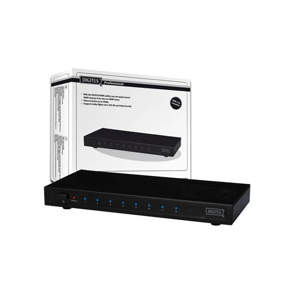 Video splitter Digitus HDMI elektronický 1 -> 8 

