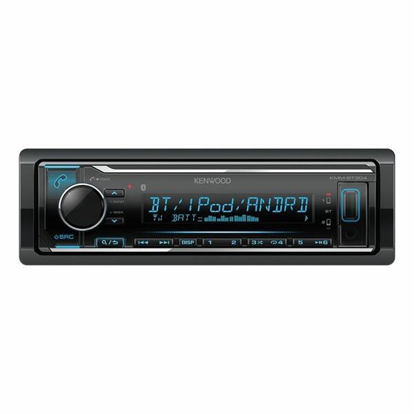 Autorádio KENWOOD KMM-BT304 černé/stříbrné

