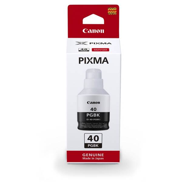 Inkoustová náplň Canon GI-40 PGBK, 6000 stran černá

