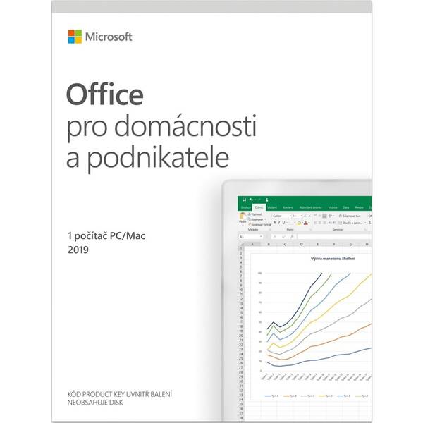 Software Microsoft Office 2019 pro domácnosti a podnikatele CZ 

