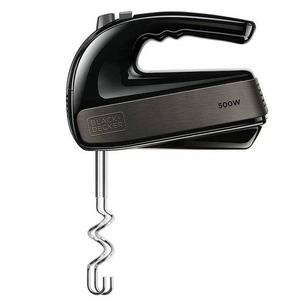 Ruční šlehač Black+Decker BXMX500E černý/nerez

