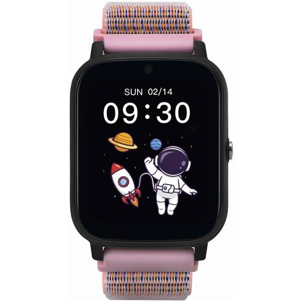 Chytré hodinky Garett Kids Tech 4G růžové

