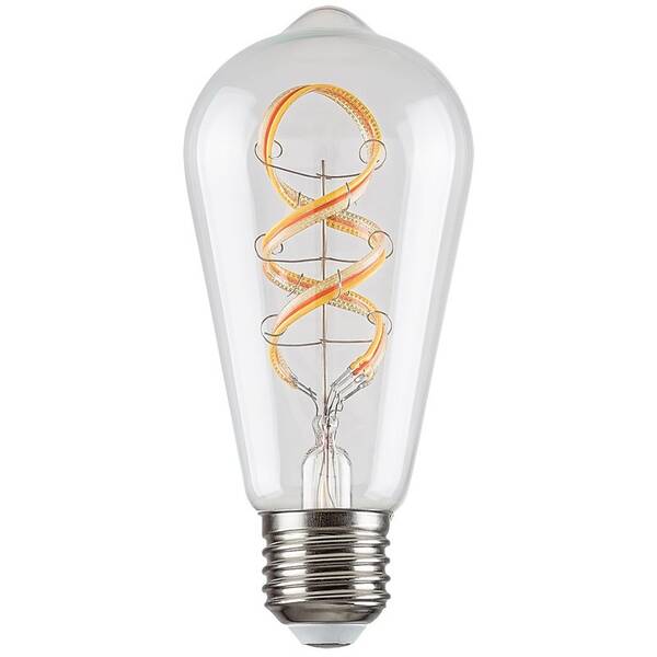 Chytrá žárovka Rabalux SMART LED Filament E27 ST64, 4W, 300lm, 2700K, RGB 


