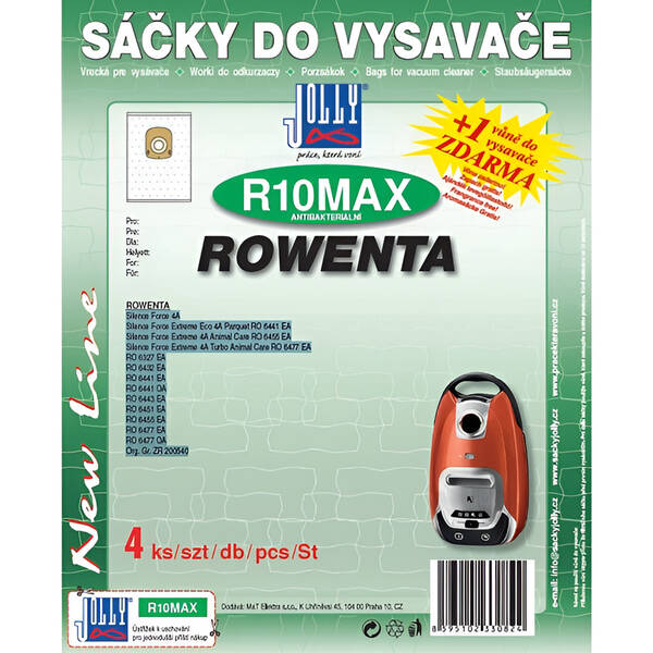 Sáčky do vysavače Jolly MAX R 10 (4 ks) 

