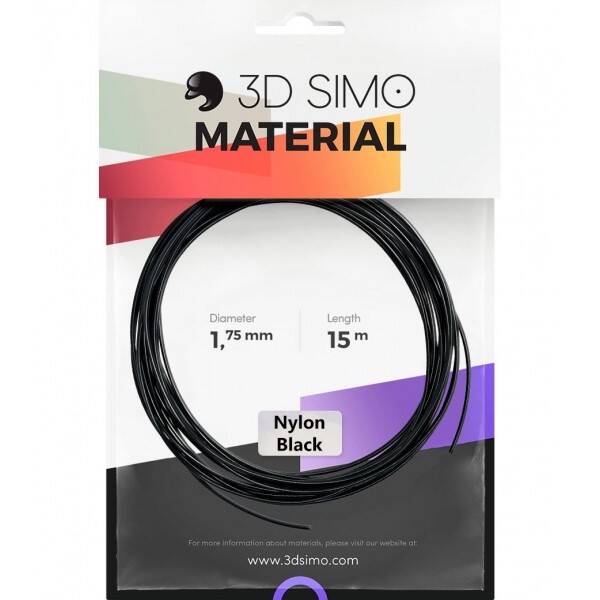 Náplň 3D SIMO NYLON - černá 15m 


