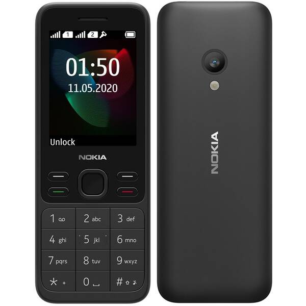 Mobilní telefon Nokia 150 Dual SIM 2020 černý


