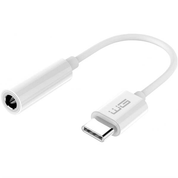 Redukce WG 3,5mm Jack/USB-C bílá barva
