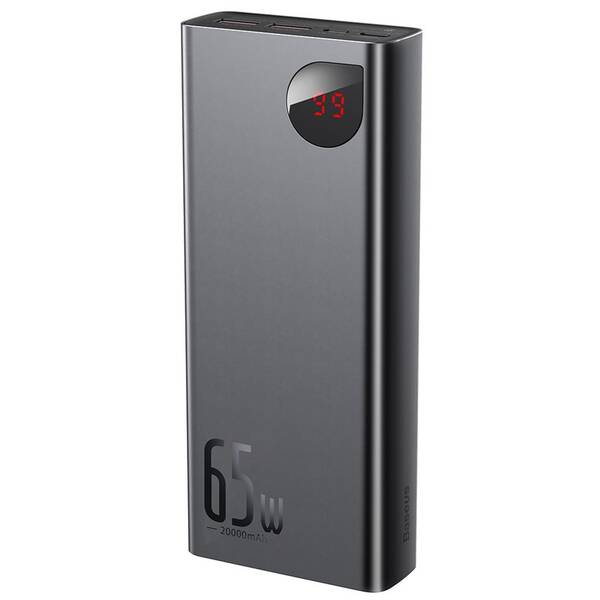 Powerbanka Baseus 20 000 mAh, 65 W černá

