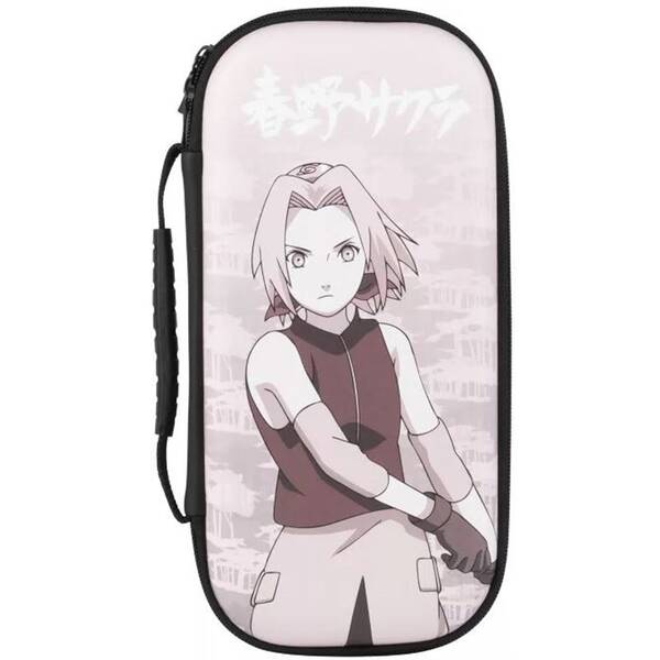Pouzdro Konix Sakura Carry Bag - Nintendo Switch růžové

