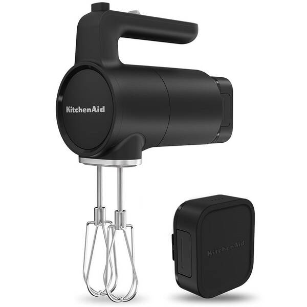 Ruční šlehač KitchenAid 5KHMR762BM (s baterií) černý

