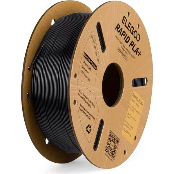 Filament Elegoo Rapid PLA+ 1,75mm černý

