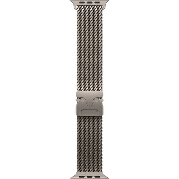 Řemínek Apple 49mm milánský tah z přírodního titanu – S 

