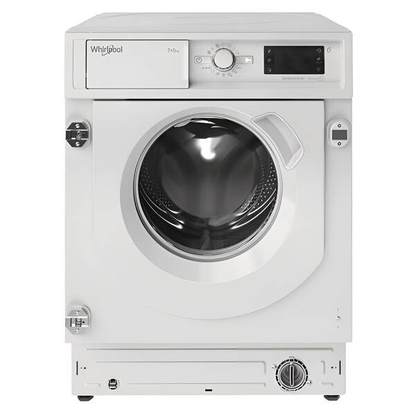 Vestavná pračka se sušičkou Whirlpool BI WDWG 751482 EU N bílá

