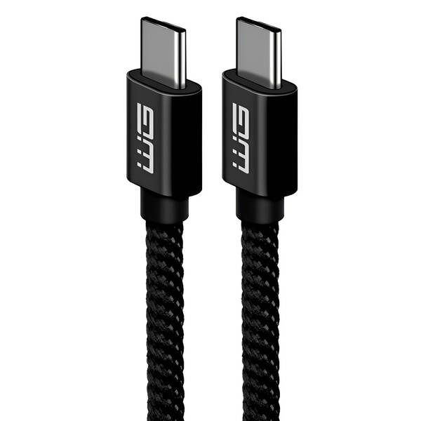 Kabel WG USB-C/USB-C, 2m černý


