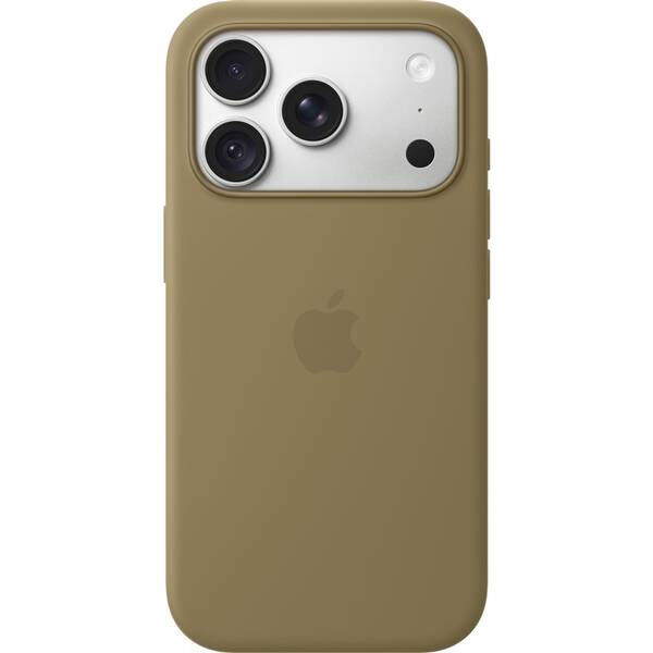 Kryt na mobil Apple iPhone 18 Pro Silicone Case s MagSafe olivový 

