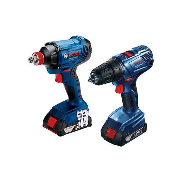 Sada aku nářadí Bosch Professional GDX 180-LI + GSR 180 (s baterií) 

