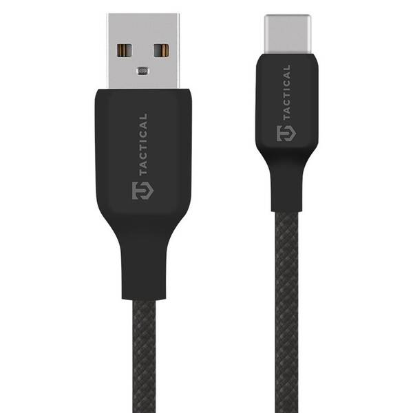 Kabel Tactical Stitch Thread USB-A/USB-C 0,3m černý

