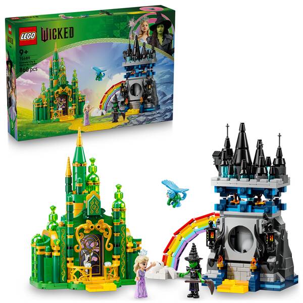 Stavebnice LEGO® Wicked 75689 Emerald City a zámek Kiamo Ko 

