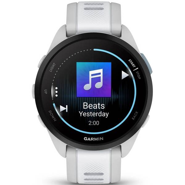 Chytré hodinky Garmin Forerunner 165 Music - Mist Grey / Whitestone 

