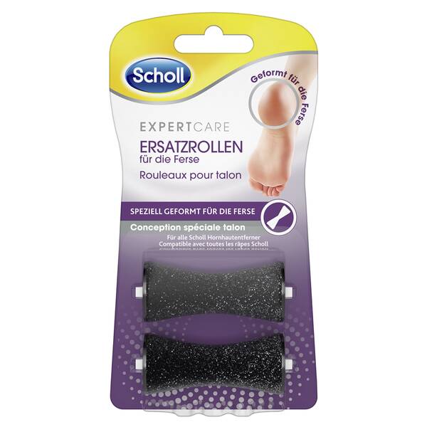Náhradní hlavice do elektrického pilníku Scholl Velvet Smooth, 2 ks 

