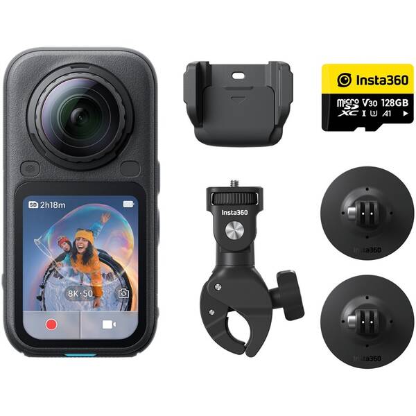Outdoorová kamera Insta360 X6 Motorcycle Bundle černá

