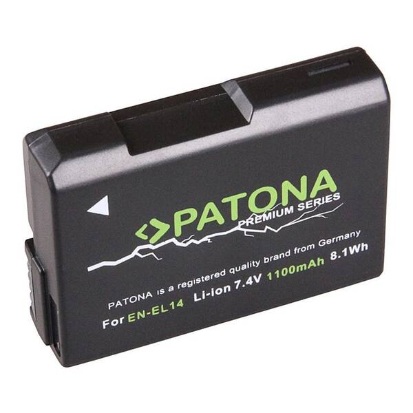 Baterie PATONA pro Nikon EN-EL14 1100mAh Li-Ion Premium 

