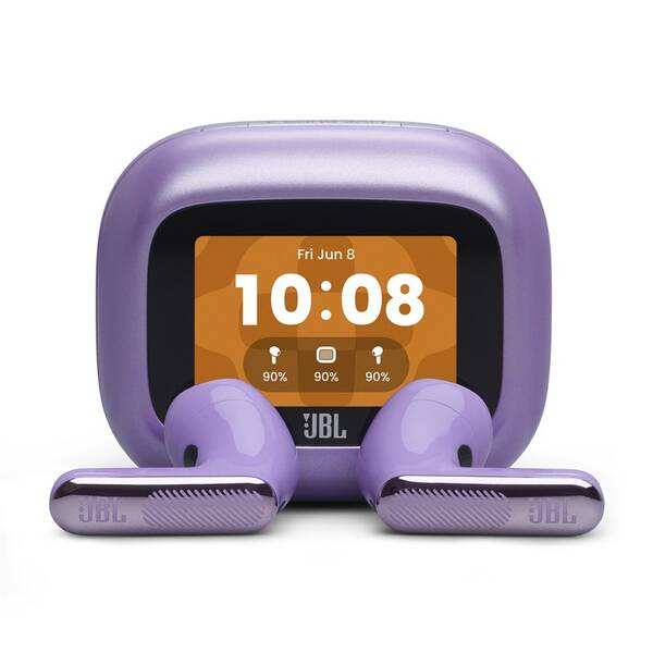 Sluchátka JBL Live Flex4 fialová

