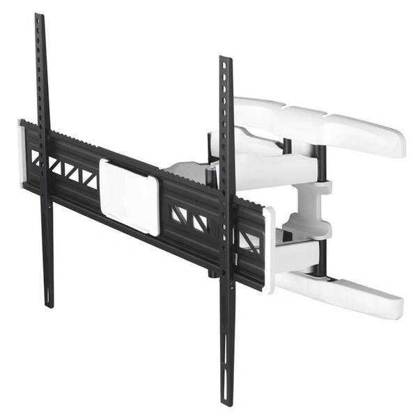 Držák TV Hama XL, pohyblivý, pro úhlopříčky 46"-90", nosnost 75 kg černý/bílý

