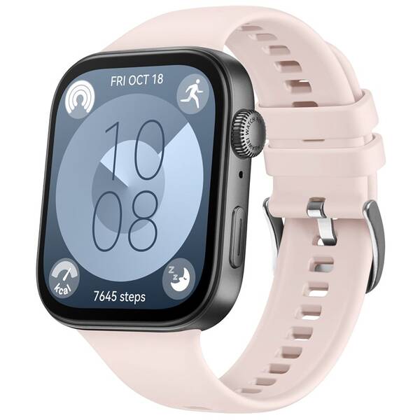 Řemínek FIXED Silicone Strap na Huawei Watch FIT 3/4/4 Pro/Fit 5/5 Pro růžový

